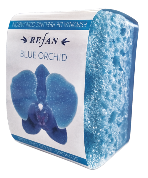 Peeling soap-sponge