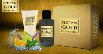 σετ REFAN GOLD COLLECTION MEN 407 σετ REFAN GOLD COLLECTION MEN 407