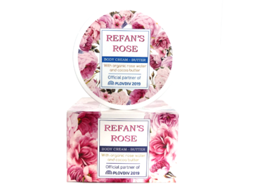 Κρέμα βουτύρου σώματος Refan's Rose